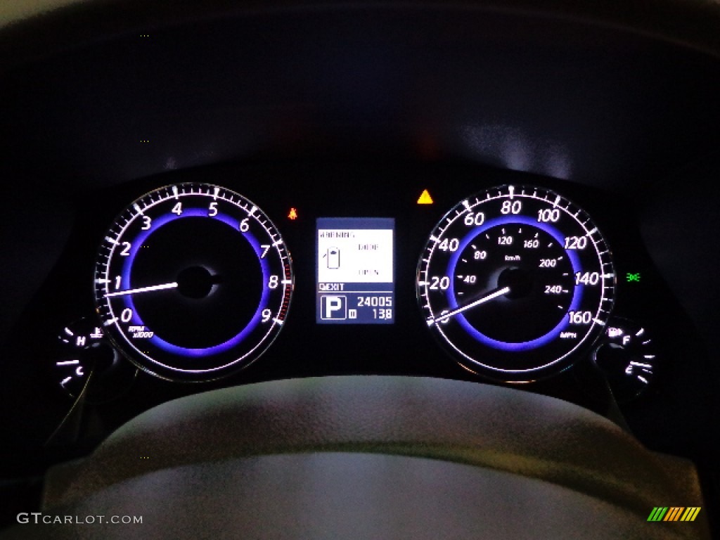 2011 Infiniti EX 35 AWD Gauges Photo #84215414