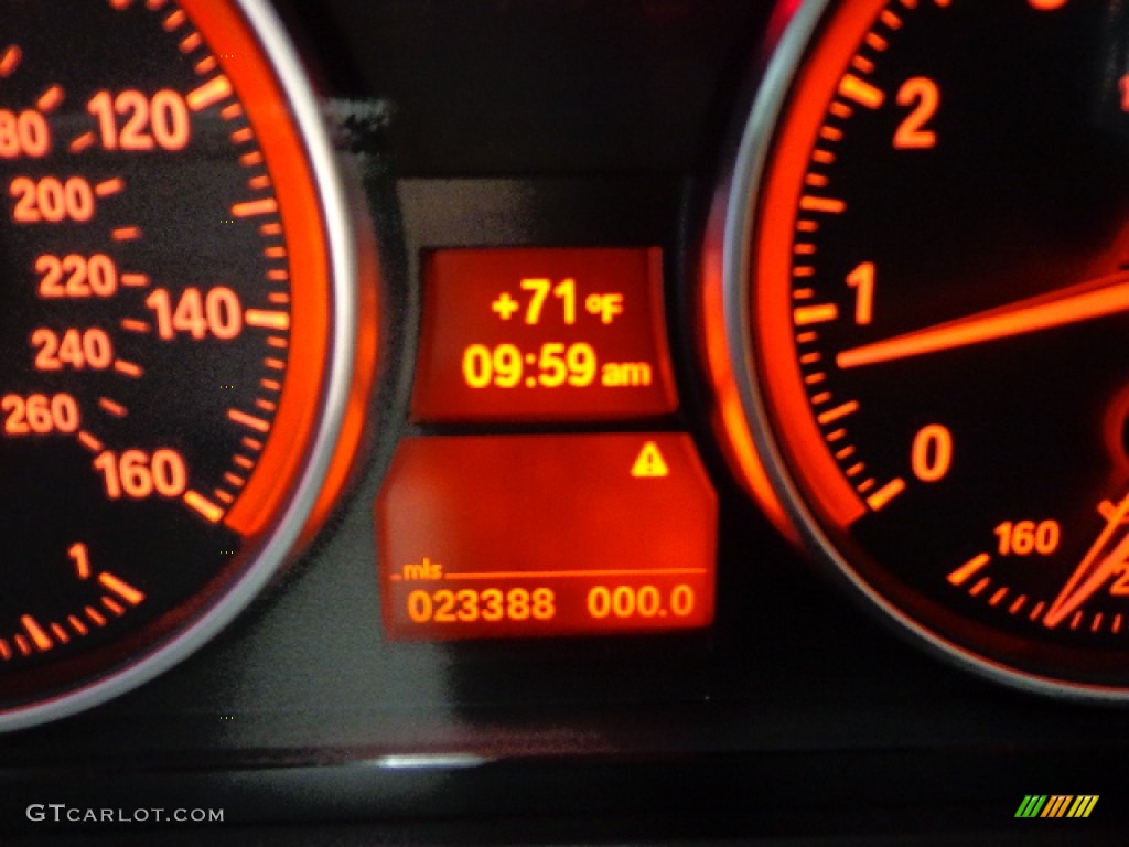 2011 3 Series 335i xDrive Coupe - Jet Black / Coral Red/Black Dakota Leather photo #34