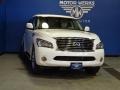 2011 Moonlight White Infiniti QX 56 4WD  photo #1