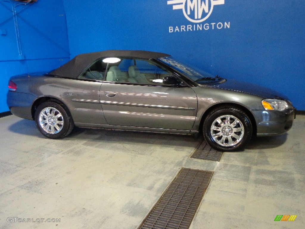 2004 Sebring Limited Convertible - Graphite Metallic / Taupe photo #4