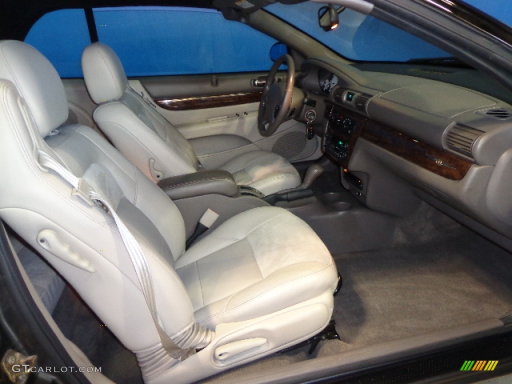 2004 Sebring Limited Convertible - Graphite Metallic / Taupe photo #23