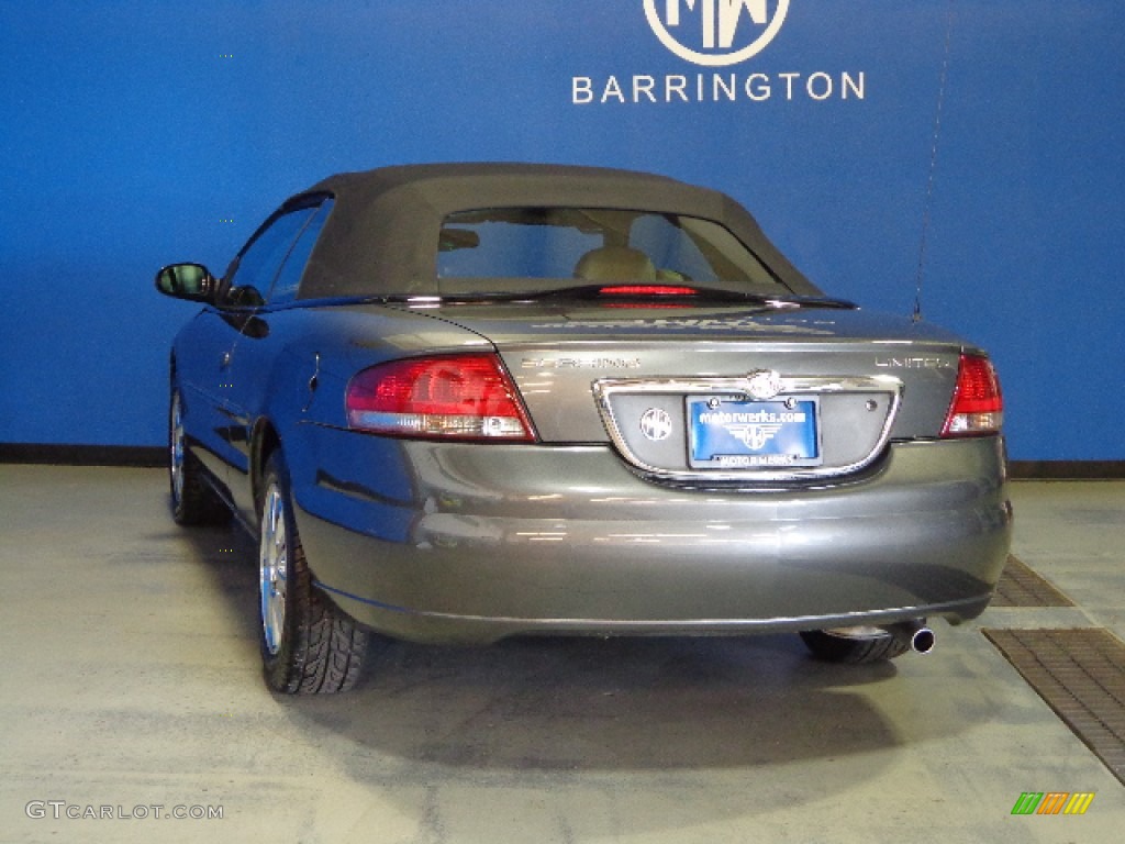 2004 Sebring Limited Convertible - Graphite Metallic / Taupe photo #25