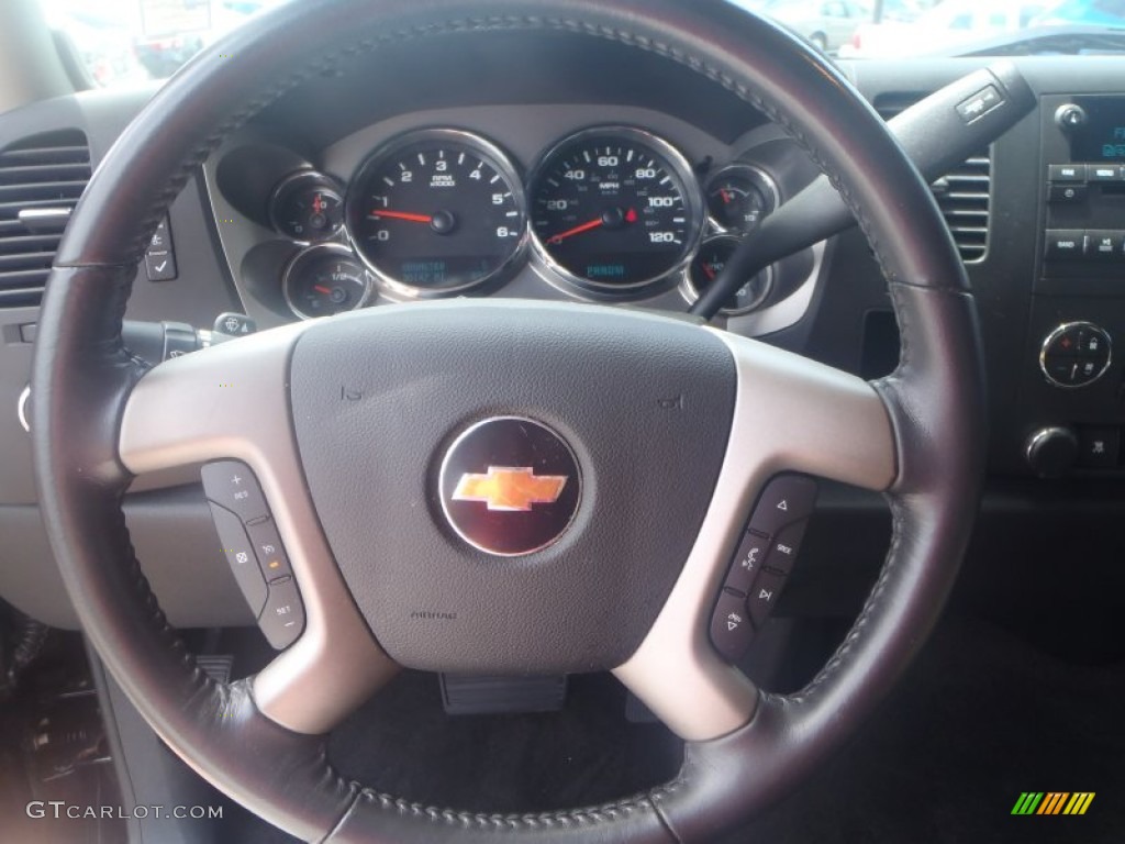 2011 Silverado 1500 LT Extended Cab - Black / Ebony photo #14