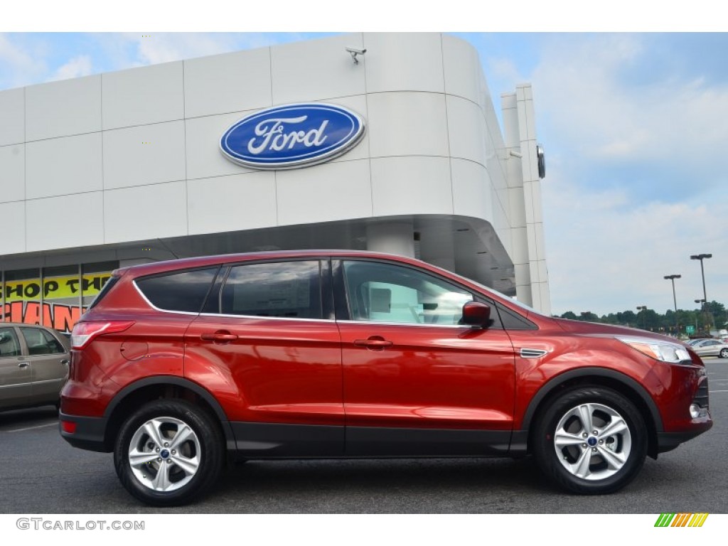 2014 Escape SE 1.6L EcoBoost - Sunset / Charcoal Black photo #2