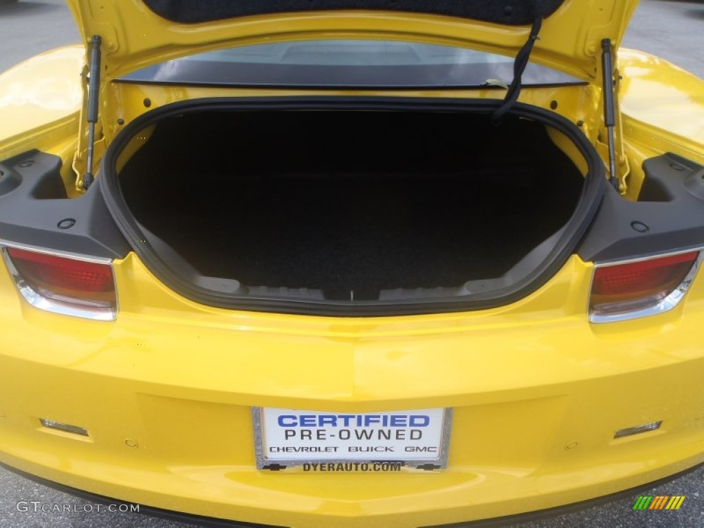 2012 Camaro LT/RS Coupe - Rally Yellow / Black photo #7