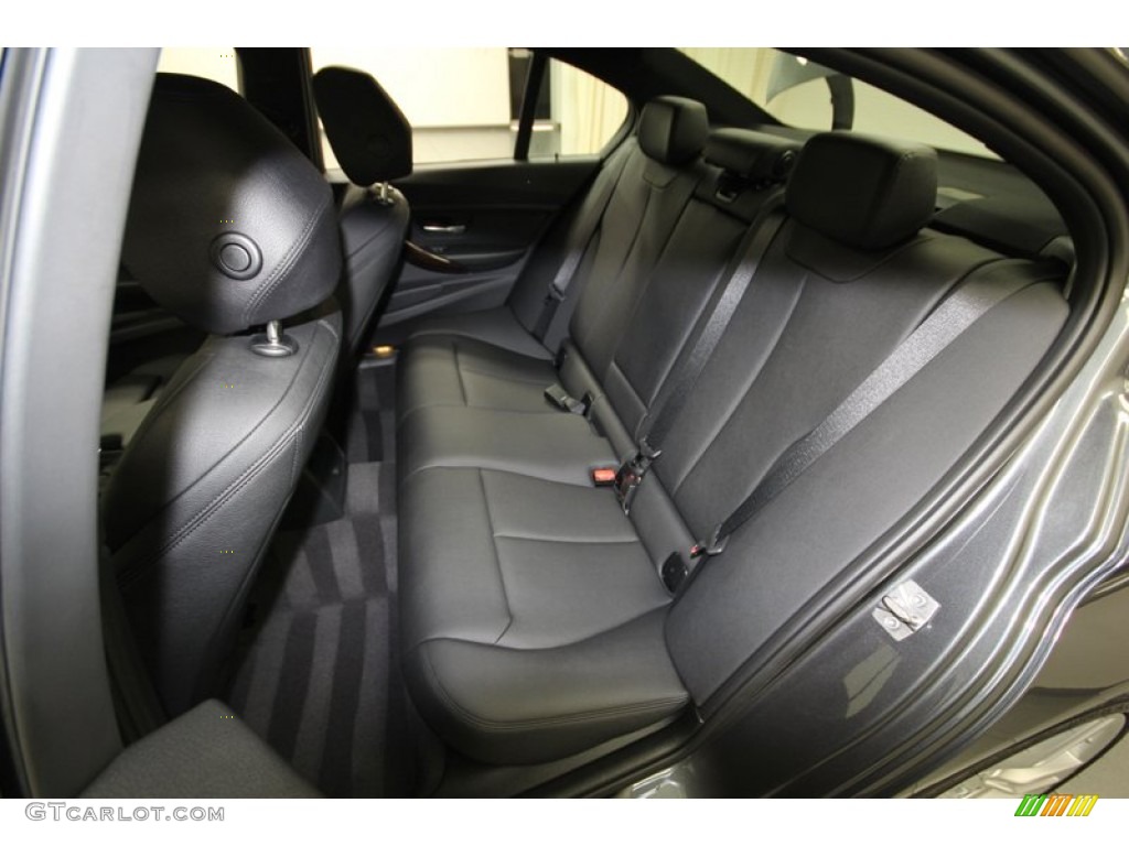 Black Interior 2013 BMW 3 Series 328i Sedan Photo #84218492