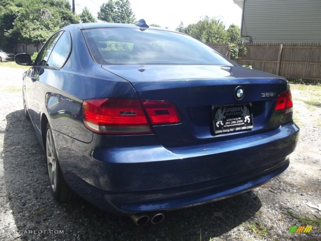 2010 3 Series 328i xDrive Coupe - Montego Blue Metallic / Black photo #4