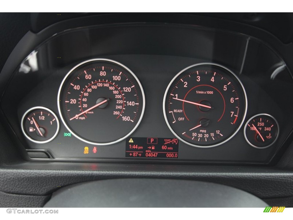 2013 BMW 3 Series 328i Sedan Gauges Photo #84219274
