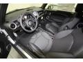 Carbon Black 2014 Mini Cooper S Convertible Interior Color