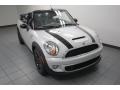 2014 White Silver Metallic Mini Cooper S Convertible  photo #5