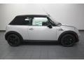 2014 White Silver Metallic Mini Cooper S Convertible  photo #6