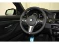 Black 2014 BMW 5 Series 535i Sedan Steering Wheel