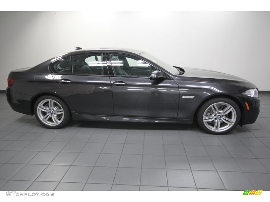 Dark Graphite Metallic 2014 BMW 5 Series 535i Sedan Exterior Photo #84222221