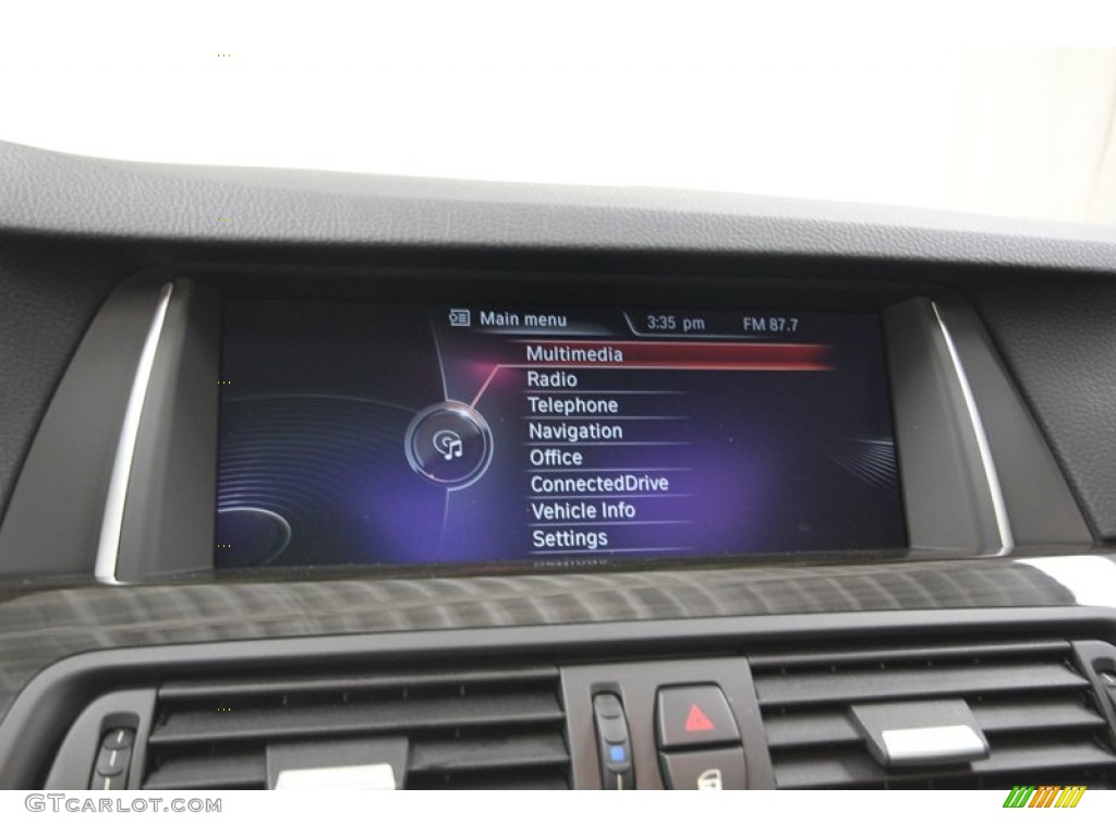 2014 5 Series 535i Sedan - Dark Graphite Metallic / Black photo #20