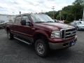 Dark Toreador Red Metallic - F250 Super Duty XLT Crew Cab 4x4 Photo No. 2