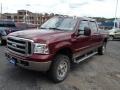 Dark Toreador Red Metallic - F250 Super Duty XLT Crew Cab 4x4 Photo No. 4