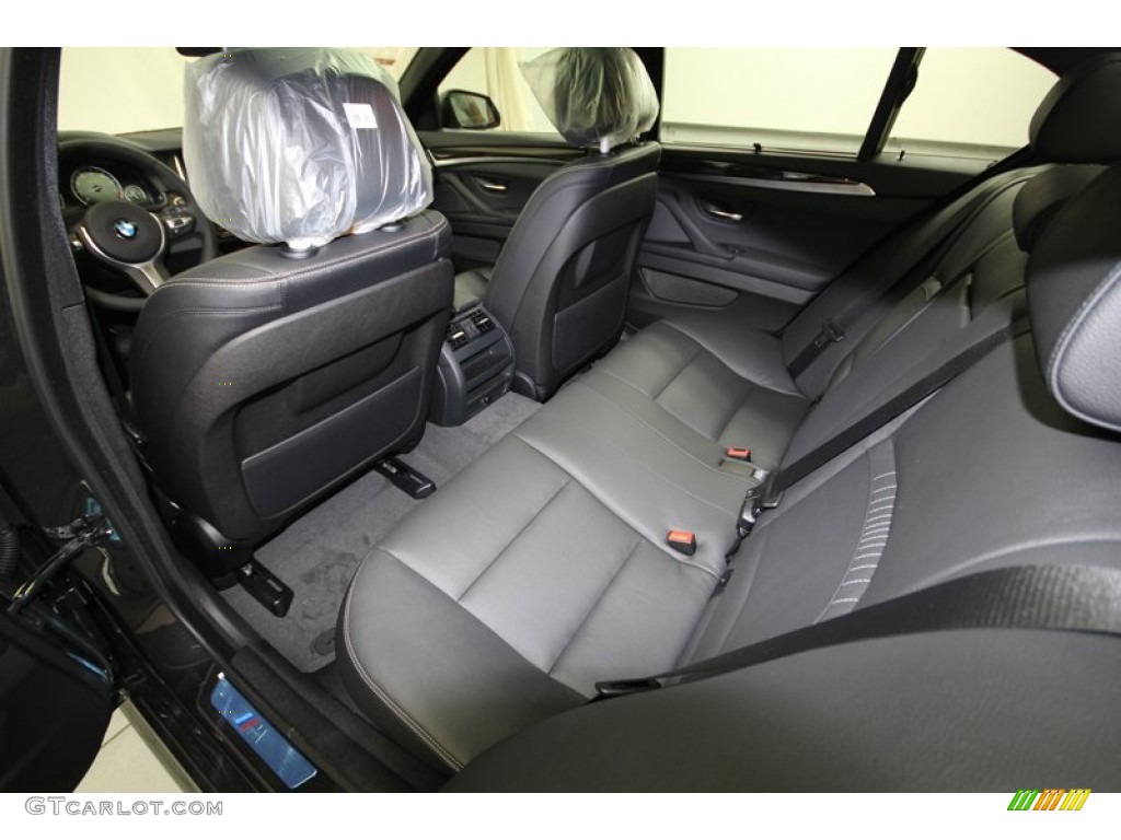 2014 BMW 5 Series 535i Sedan Rear Seat Photo #84222905