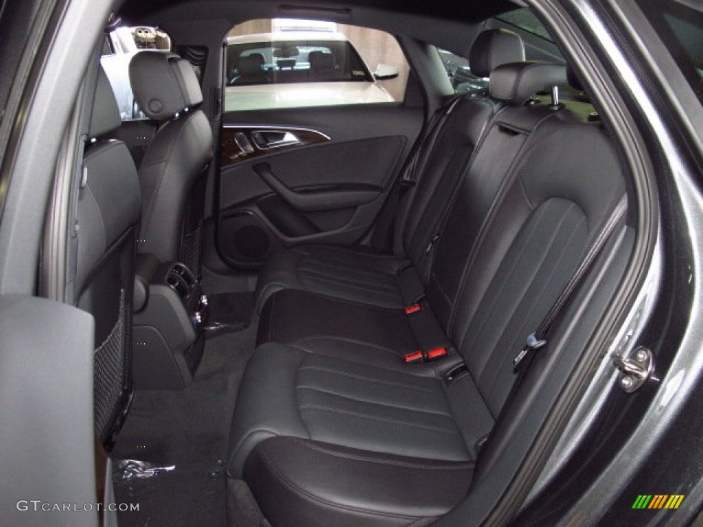 2014 Audi A6 3.0T quattro Sedan Rear Seat Photo #84223589