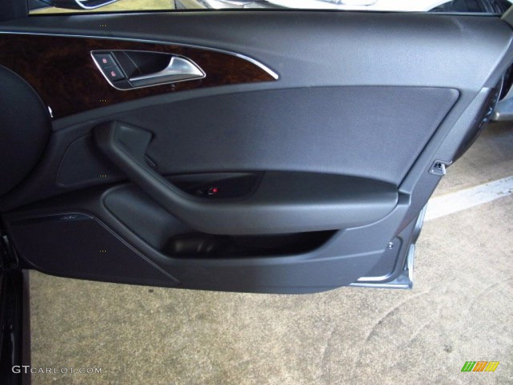 2014 A6 3.0T quattro Sedan - Daytona Grey Pearl Effect / Black photo #17