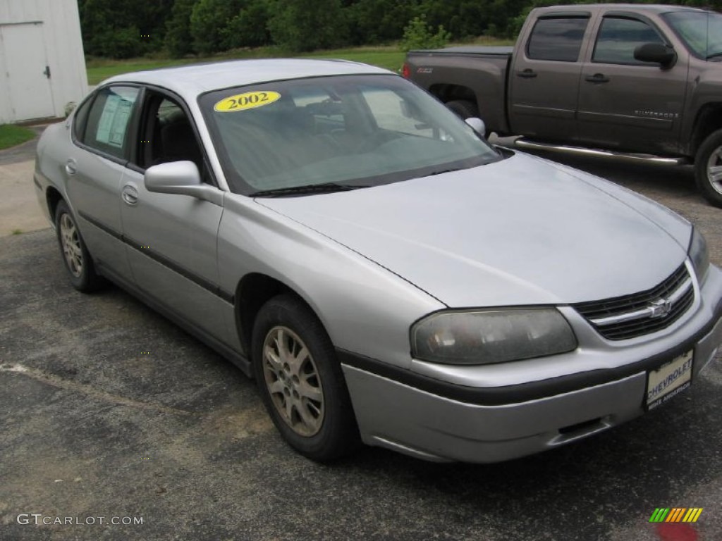 2002 Impala  - Galaxy Silver Metallic / Medium Gray photo #1