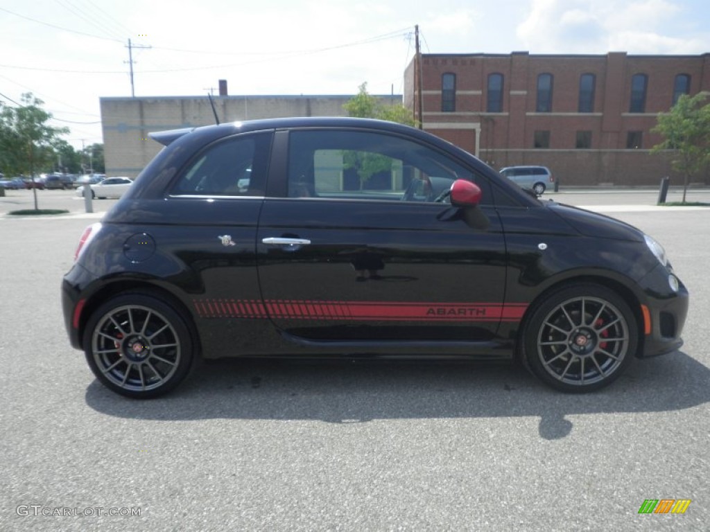 Nero (Black) 2012 Fiat 500 Abarth Exterior Photo #84224237