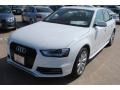 2014 Glacier White Metallic Audi A4 2.0T quattro Sedan  photo #3