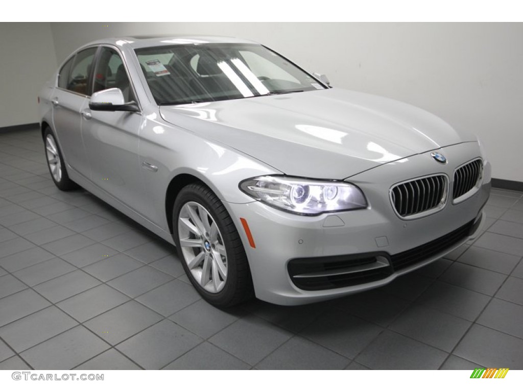 Glacier Silver Metallic 2014 BMW 5 Series 535i Sedan Exterior Photo #84224726