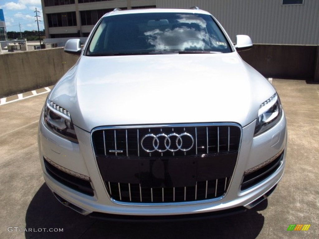 Ice Silver Metallic 2014 Audi Q7 3.0 TFSI quattro Exterior Photo #84224865