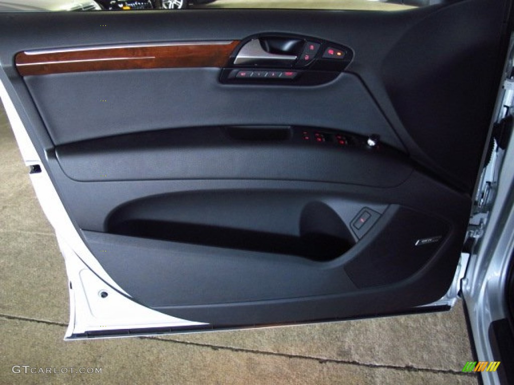 2014 Audi Q7 3.0 TFSI quattro Black Door Panel Photo #84224960