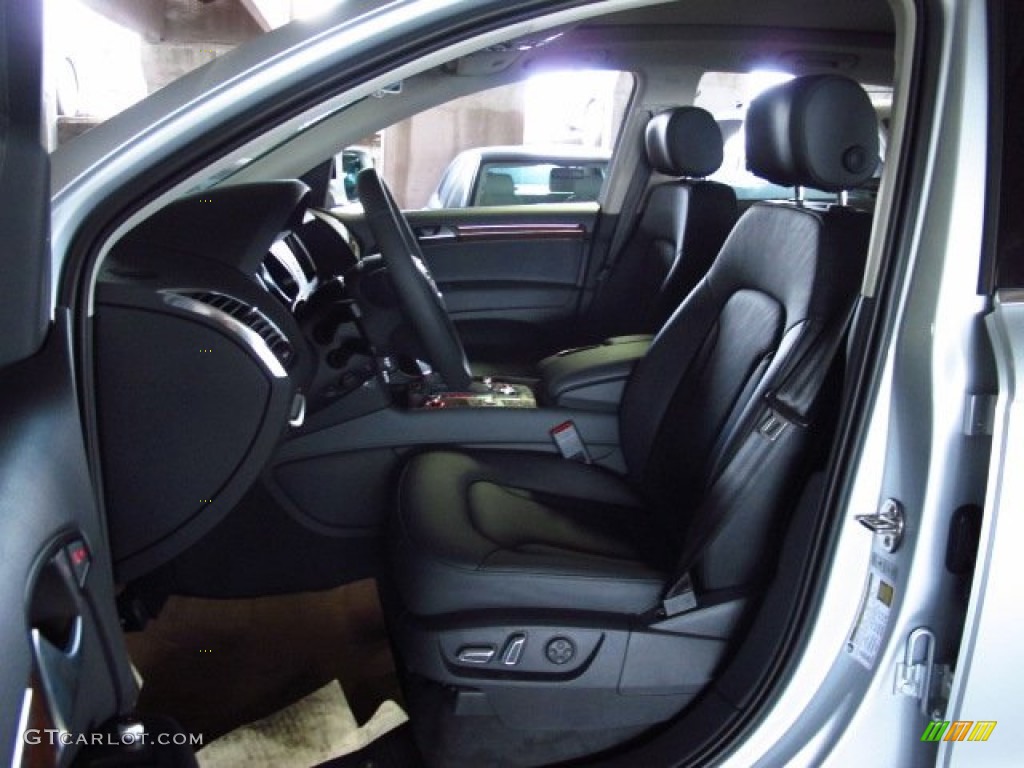 Black Interior 2014 Audi Q7 3.0 TFSI quattro Photo #84224978