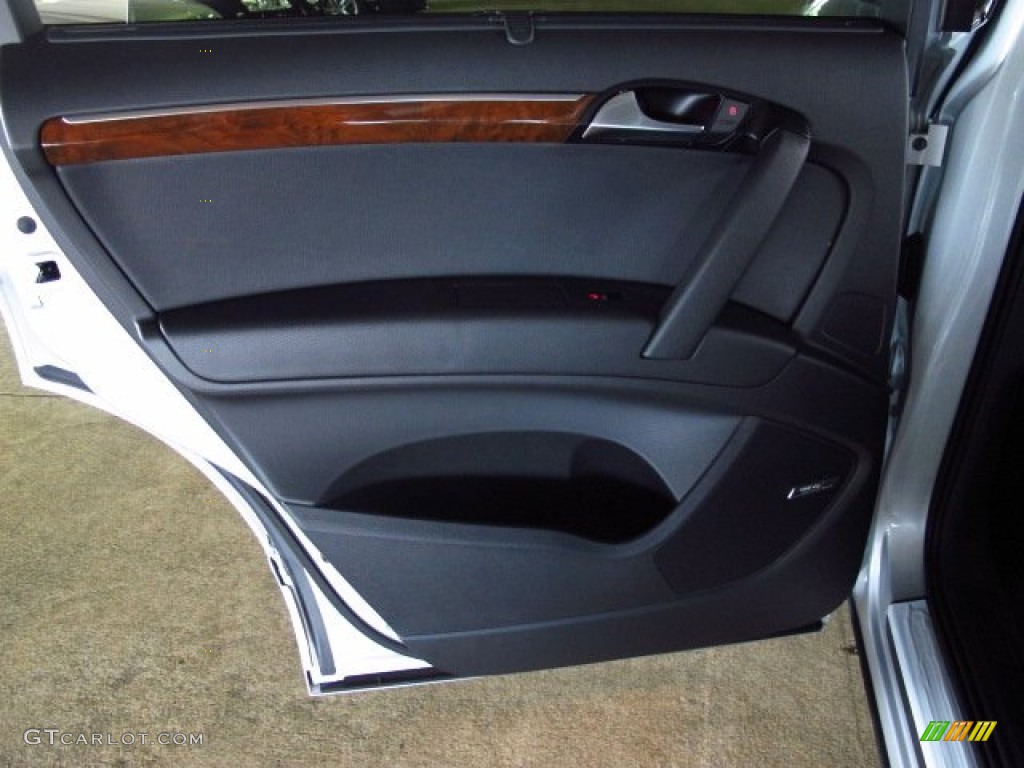 2014 Audi Q7 3.0 TFSI quattro Black Door Panel Photo #84225006