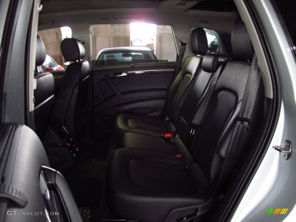 Black Interior 2014 Audi Q7 3.0 TFSI quattro Photo #84225026