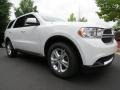 2013 Bright White Dodge Durango SXT  photo #4