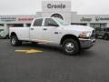 2011 Bright White Dodge Ram 3500 HD ST Crew Cab 4x4 Dually  photo #1