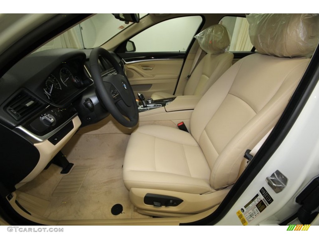 2014 BMW 5 Series 535i Sedan Front Seat Photo #84225566