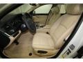 2014 BMW 5 Series Venetian Beige Interior Front Seat Photo