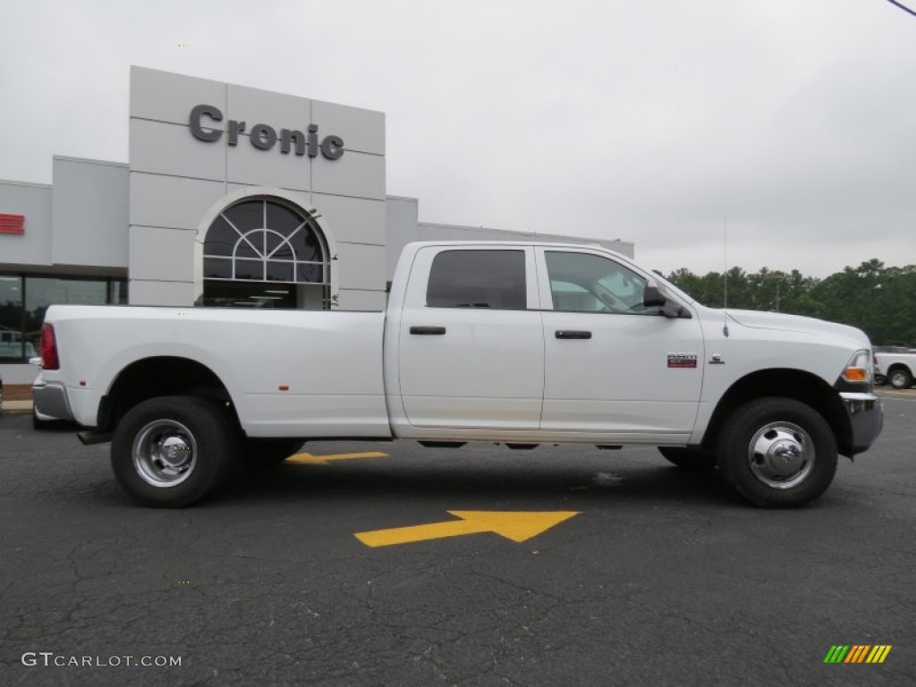 2011 Ram 3500 HD ST Crew Cab 4x4 Dually - Bright White / Dark Slate Gray/Medium Graystone photo #7