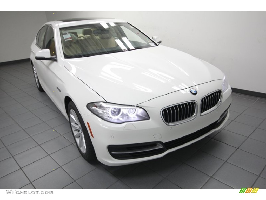 Alpine White 2014 BMW 5 Series 535i Sedan Exterior Photo #84225620
