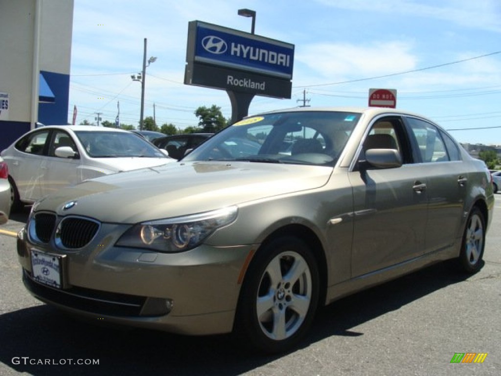 Platinum bronze bmw 5 series