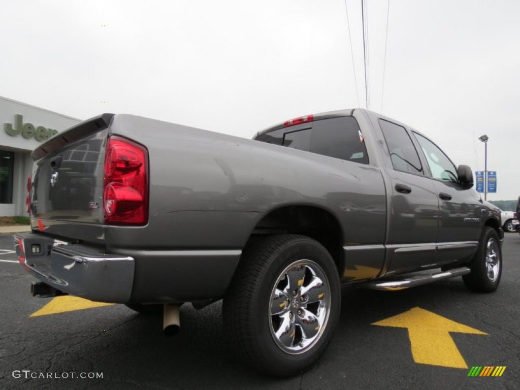 2007 Ram 1500 Big Horn Edition Quad Cab - Mineral Gray Metallic / Medium Slate Gray photo #7