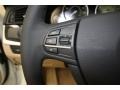 2014 BMW 5 Series Venetian Beige Interior Controls Photo