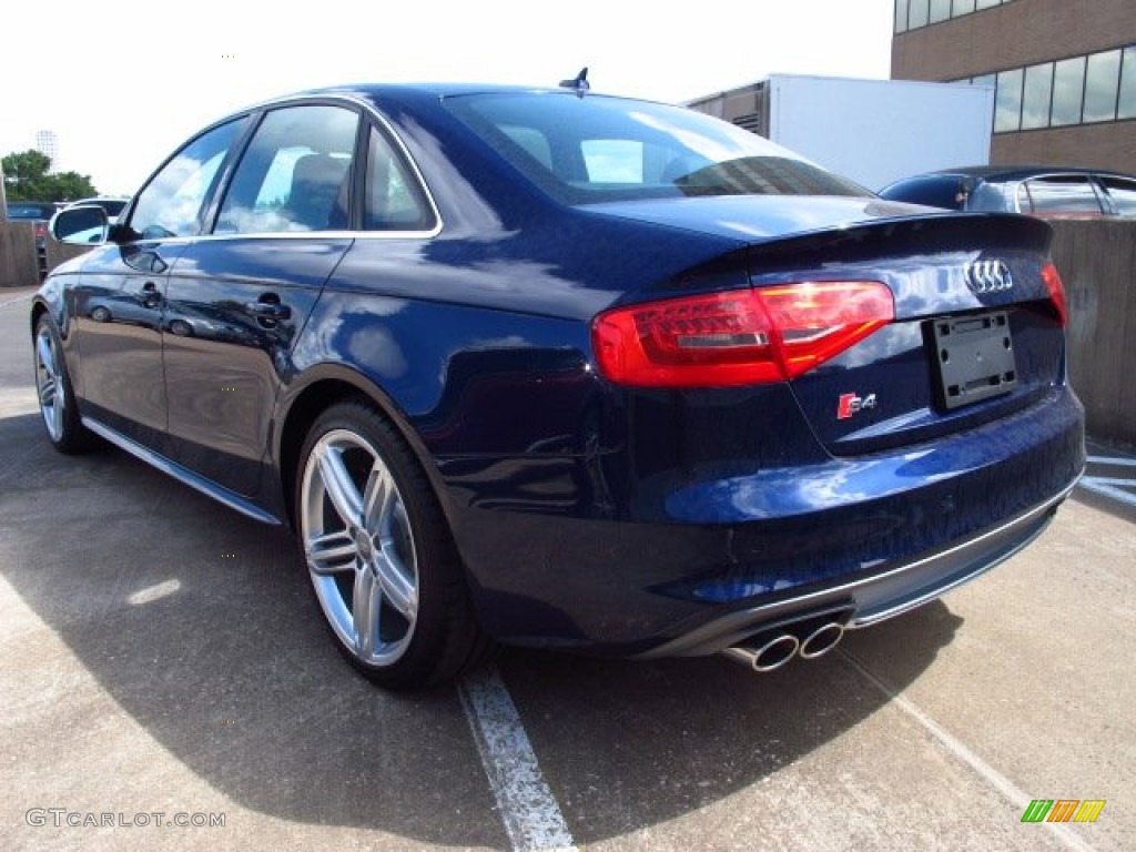 2014 S4 Premium plus 3.0 TFSI quattro - Estoril Blue Crystal / Black photo #4