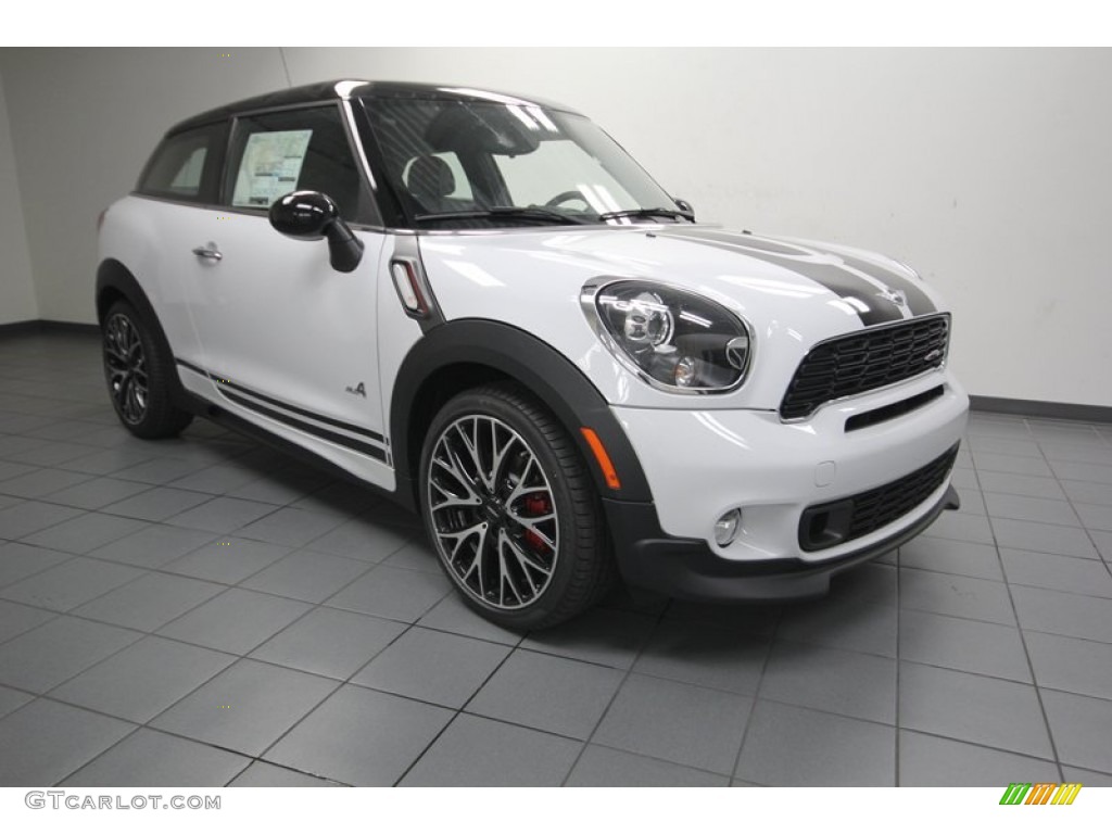 2013 Cooper John Cooper Works Paceman All4 AWD - Light White / Carbon Black photo #1