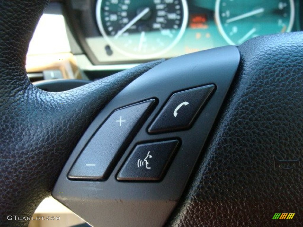 2008 5 Series 535xi Sedan - Platinum Bronze Metallic / Cream Beige Dakota Leather photo #15