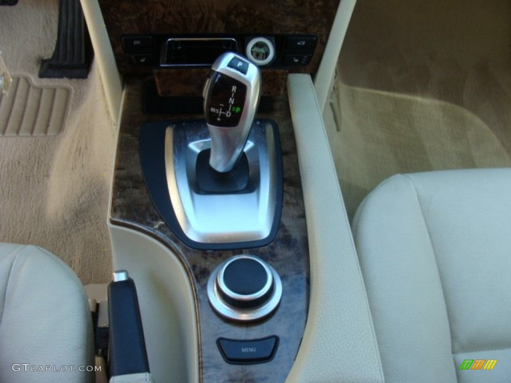 2008 5 Series 535xi Sedan - Platinum Bronze Metallic / Cream Beige Dakota Leather photo #19