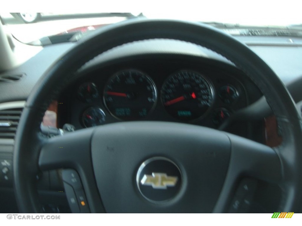 2011 Silverado 1500 LTZ Extended Cab 4x4 - Black / Ebony photo #40