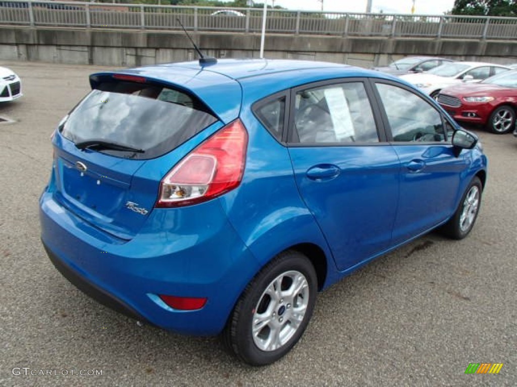 Blue Candy 2014 Ford Fiesta SE Hatchback Exterior Photo #84226577