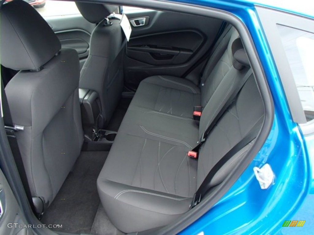 2014 Ford Fiesta SE Hatchback Rear Seat Photo #84226670