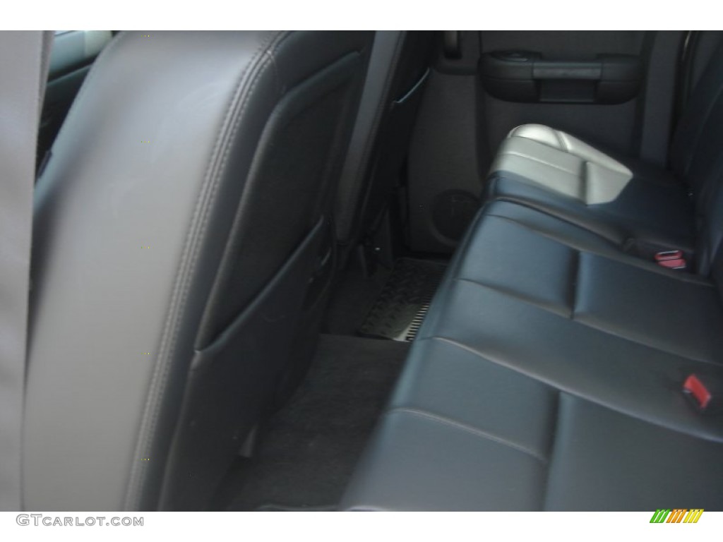 2011 Silverado 1500 LTZ Extended Cab 4x4 - Black / Ebony photo #50