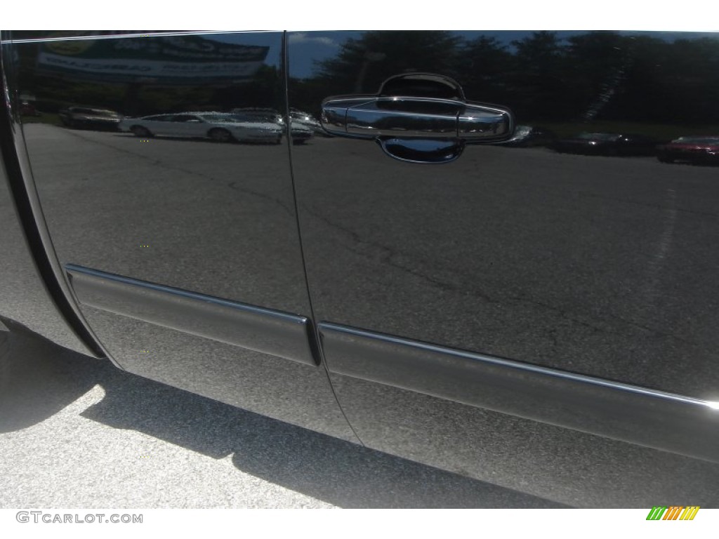 2011 Silverado 1500 LTZ Extended Cab 4x4 - Black / Ebony photo #57